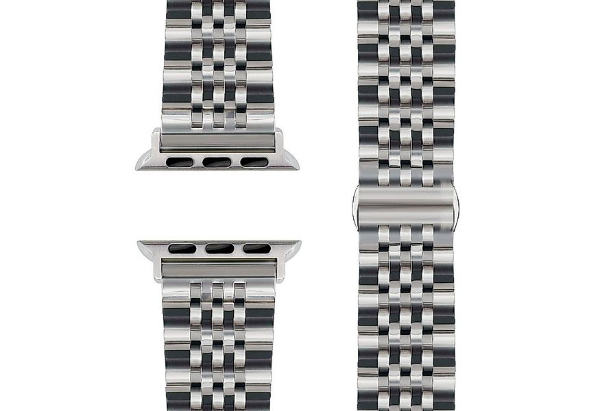 Nalia Smartwatch-Armband Apple Watch 38mm/40/41/42(Serie 10), Elegantes Ede günstig online kaufen