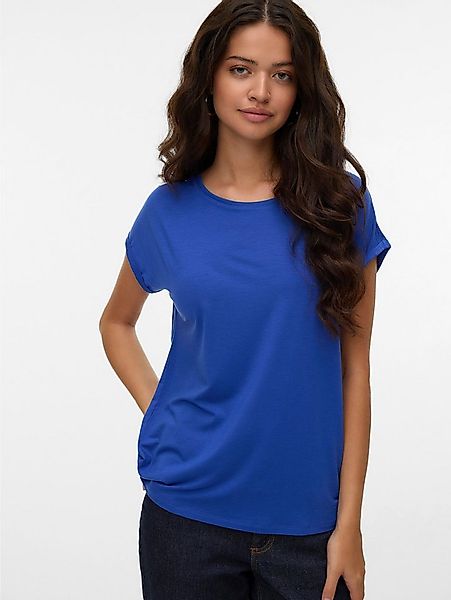 Vero Moda Rundhalsshirt VMAVA PLAIN SS TOP GAJRS NOOS günstig online kaufen