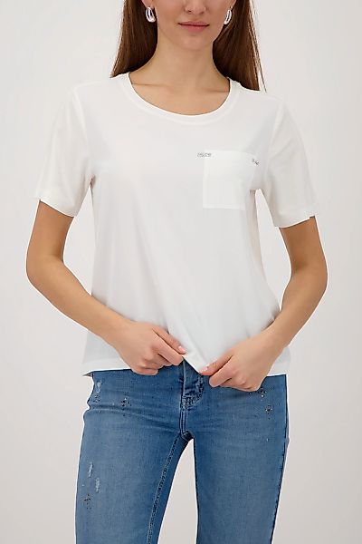 Monari Schlupfbluse "Schluse Basic" Regular fit mit Strasssteinen günstig online kaufen