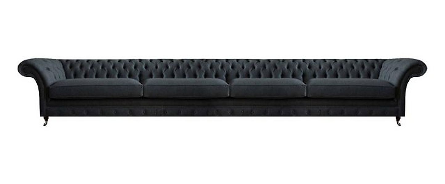 JVmoebel Chesterfield-Sofa Robuste Chesterfield Möbel Wohnzimmer 4-Sitzer C günstig online kaufen