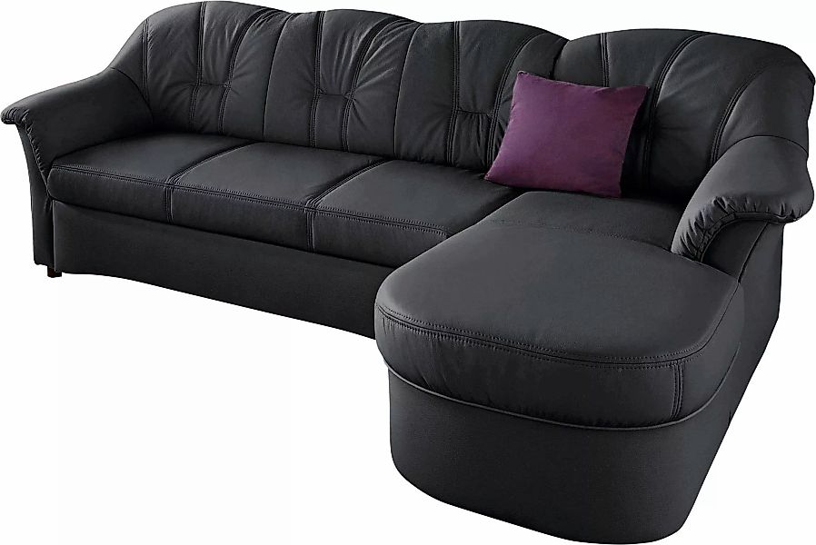DOMO collection Ecksofa "Flores Schlafsofa, B/T/H: 233/142/86 cm, L-Form", günstig online kaufen