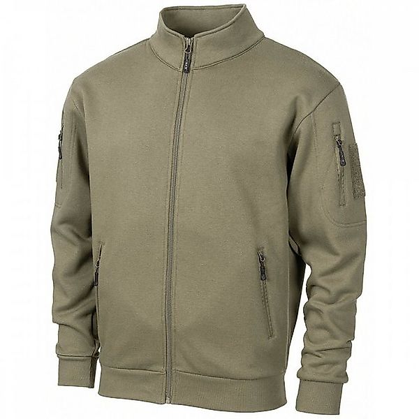 MFH Sweatjacke Sweatjacke, Tactical, oliv - XL Kopfhörerausgang günstig online kaufen