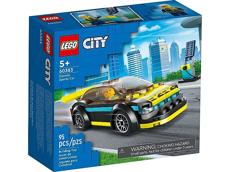 LEGO® LEGO® City 60383 Elektro-Sportwagen Konstruktionsspielsteine, günstig online kaufen