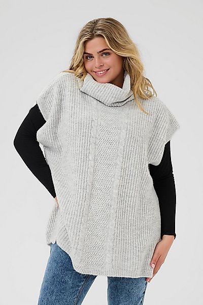 KAFFE Curve Strickponcho Poncho KCmala plus günstig online kaufen