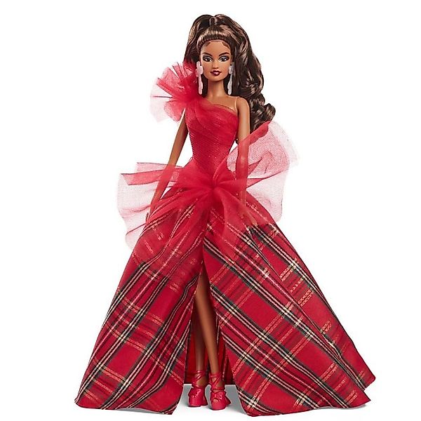 Barbie Anziehpuppe Holiday Barbie 2024 HRM63 günstig online kaufen