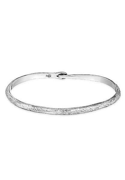 HAZE & GLORY Armreif Armreif - Hook Small gehämmert 925 Silber (kein Set) günstig online kaufen