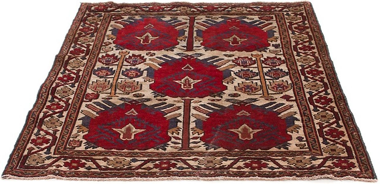morgenland Orientteppich »Belutsch quadratisch - 137 x 130 cm - hellbraun«, günstig online kaufen