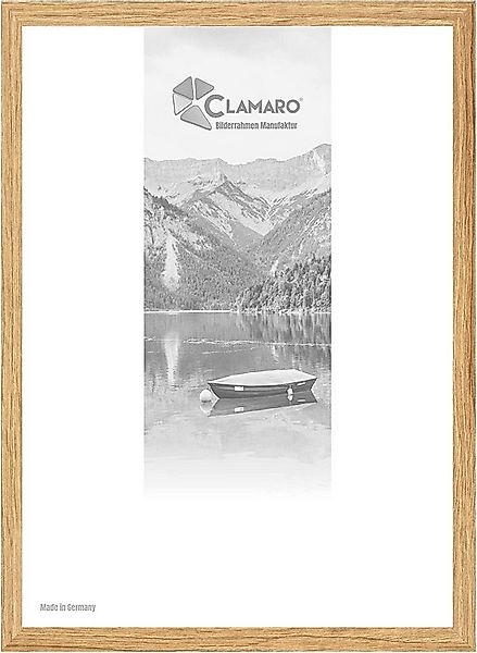 Clamaro Rahmen, Bilderrahmen Eiche Catania CLAMARO Collage nach Maß FSC® Ho günstig online kaufen