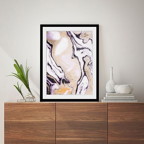 queence Bild »Dustin«, Abstrakt-Kunst-Marmor-Modern, HD Premium Poster-Druc günstig online kaufen