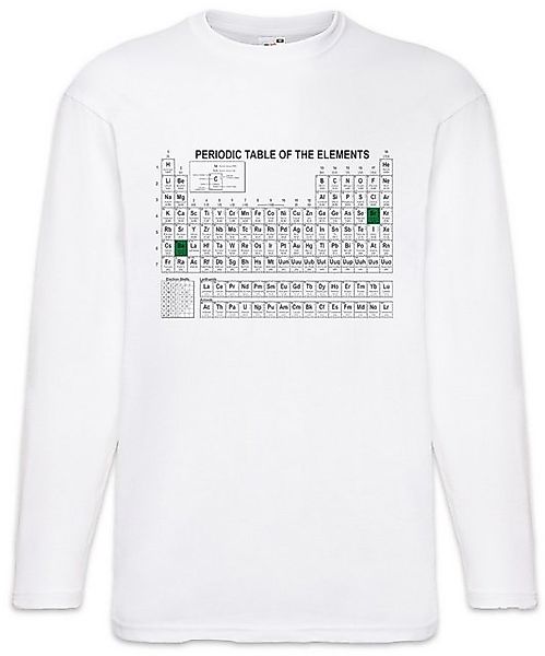 Urban Backwoods Langarmshirt Periodic Table Of The Elements I Langarm T-Shi günstig online kaufen