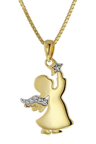 trendor Kette mit Anhänger Engel Anhänger günstig online kaufen