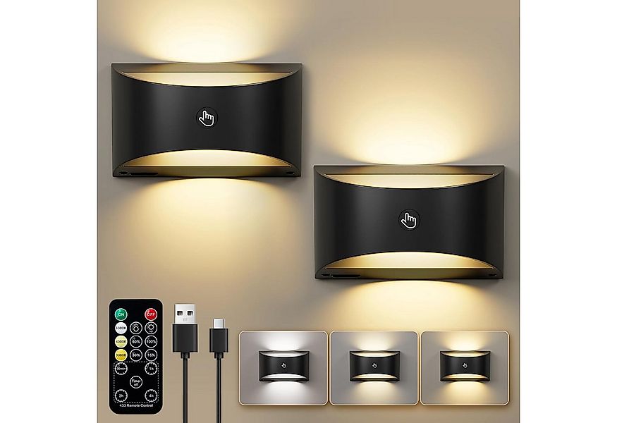 poweradd pro Wandleuchte für Innen, kabellose magnetische LED-Akku-Lampe, 3 günstig online kaufen