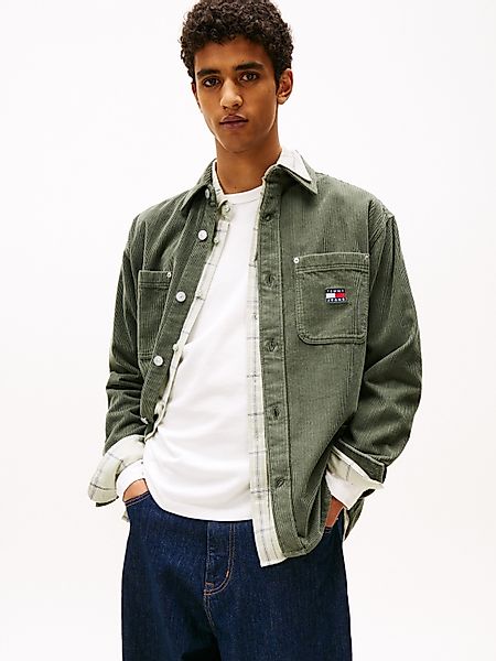 Tommy Jeans Langarmhemd WASHED CORD SHIRT günstig online kaufen