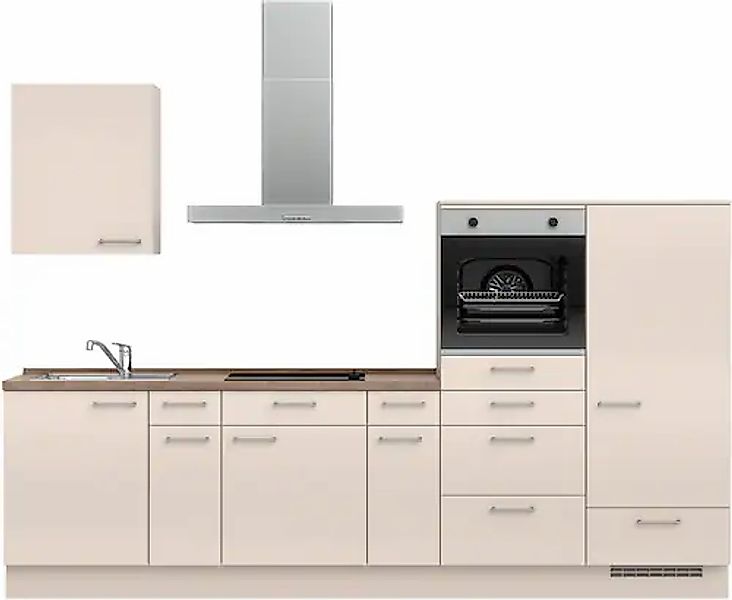 nobilia® Küchenzeile »"Laser I"«, vormontiert, Ausrichtung wählbar, Breite günstig online kaufen