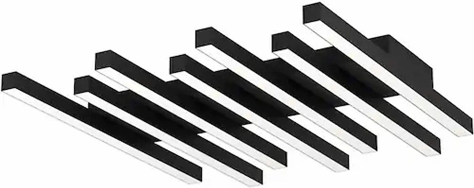 EGLO LED.-Deckenleuchte »PADULARI« in schwarz aus Alu, Stahl / inkl. LED fe günstig online kaufen