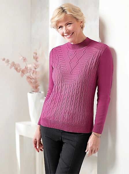 Classic Stehkragenpullover "Pullover" günstig online kaufen