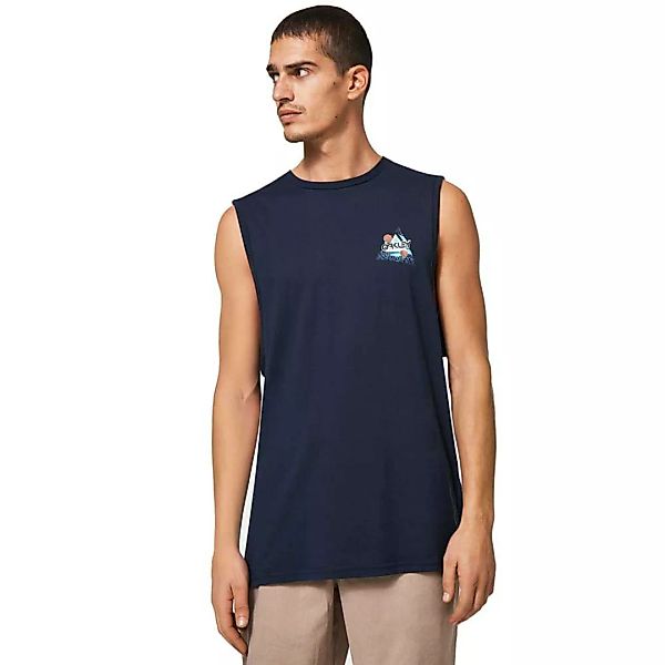 Oakley Apparel Space Polygon Ärmelloses T-shirt S Fathom günstig online kaufen