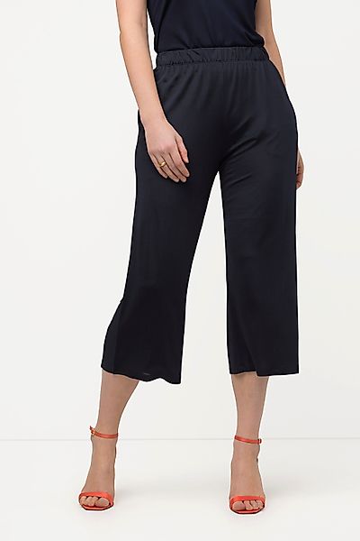 Ulla Popken Culotte Slinky-Culotte wadenlang weites günstig online kaufen