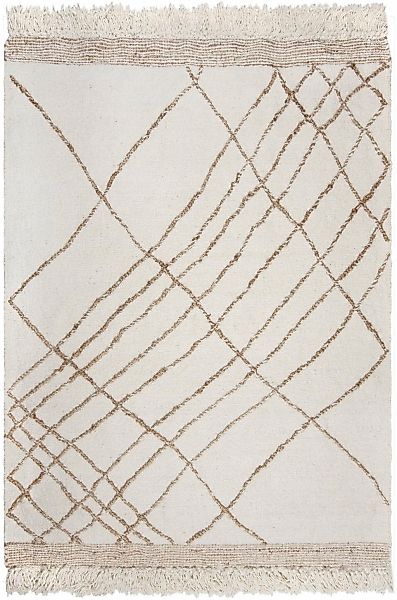 FLAIR RUGS Teppich "ASTERA" rechteckig 2 mm Höhe Boucle-Effekt Hoch-Tief-Fl günstig online kaufen