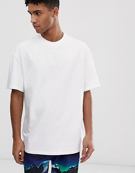 Weekday – Great – Weißes T-Shirt günstig online kaufen