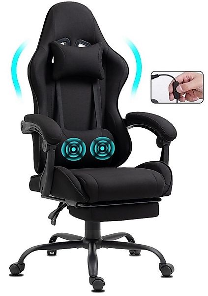 Delman Gaming-Stuhl Bürostuhl,Gaming Stuhl,Massagefunktion,Dicke Polsterung günstig online kaufen