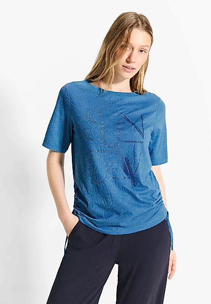 Cecil T-Shirt mit Schriftzug aus Steinchen günstig online kaufen