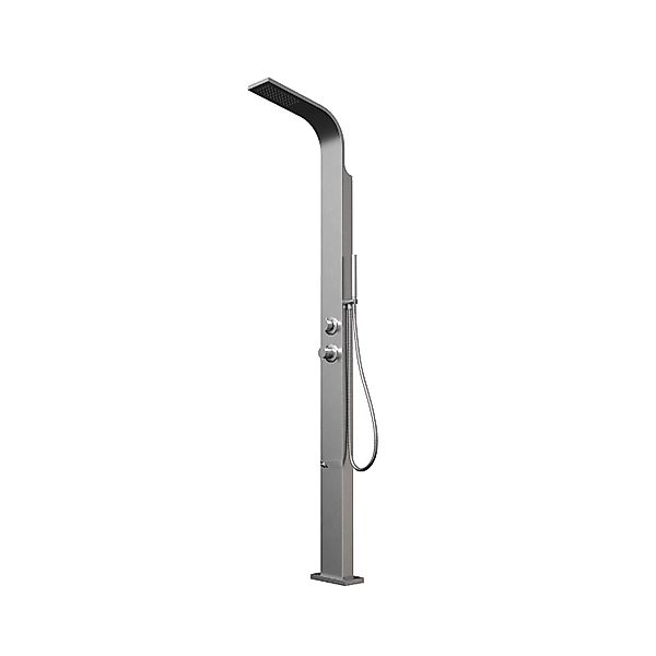 Eclipse Designer Gartendusche Außendusche Duschsäule aus Gebürstetem 316 Ed günstig online kaufen