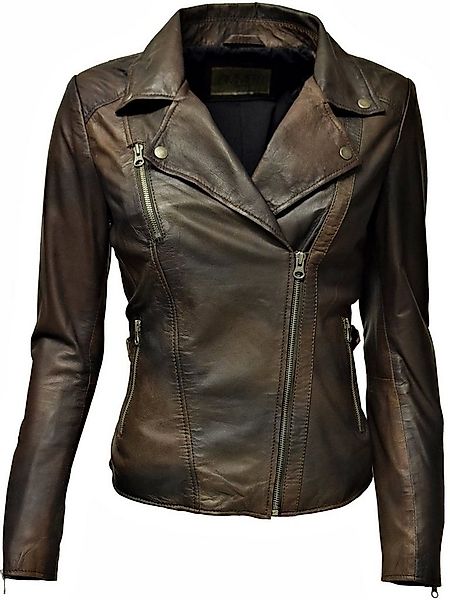Zimmert Leather Lederjacke Stella im Biker Stil günstig online kaufen