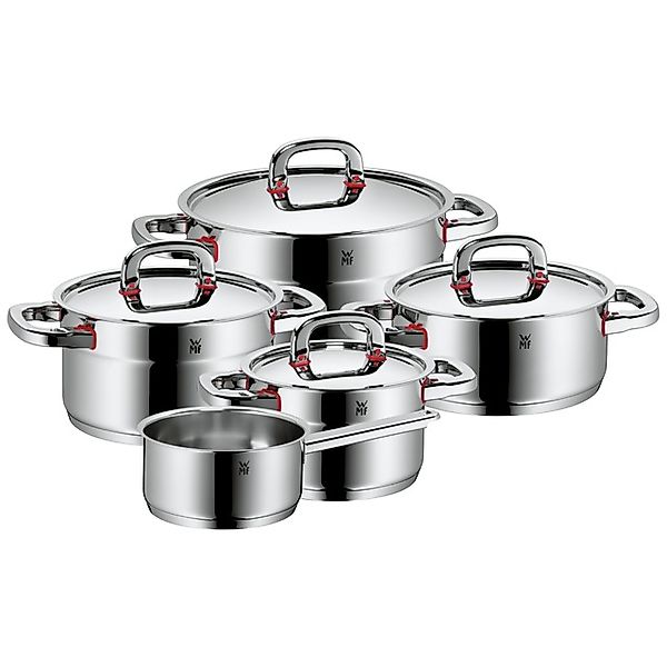 WMF Topf-Set »Premium One«, 5-teiliges Kochtopf Set mit Metalldeckel, Croma günstig online kaufen