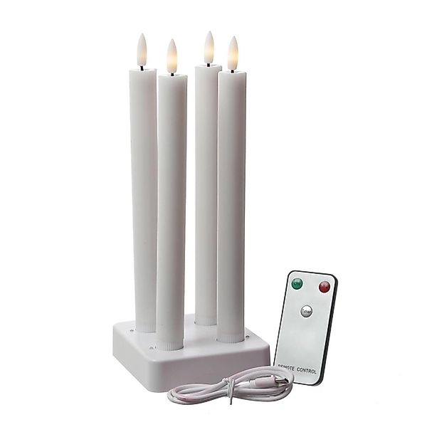 MARELIDA LED-Kerze LED Stabkerzen LISA Tafelkerzen günstig online kaufen