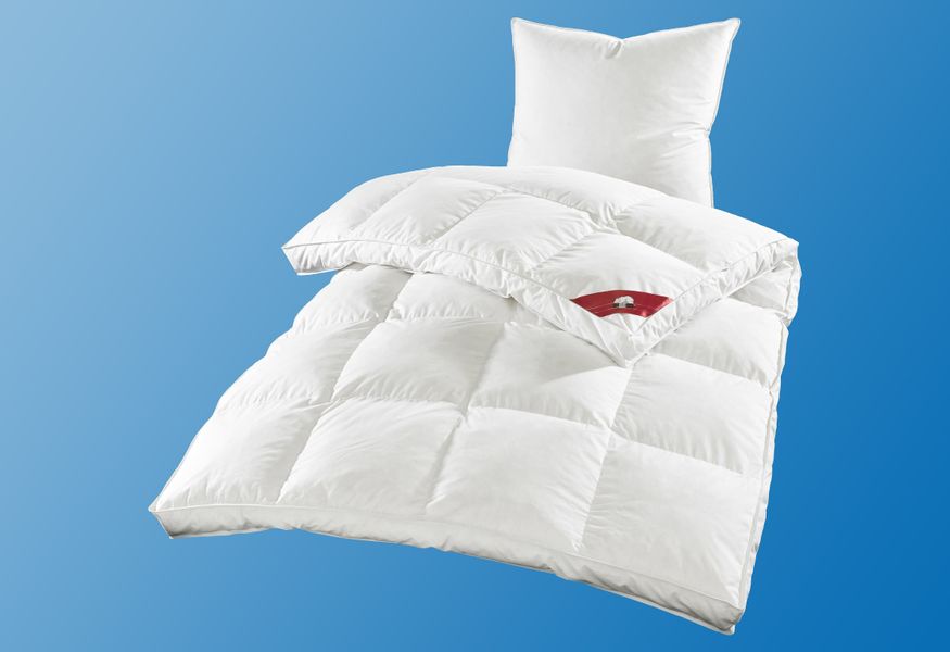 RIBECO Federbettdecke Emily, Füllung: 100% Federn, günstig online kaufen