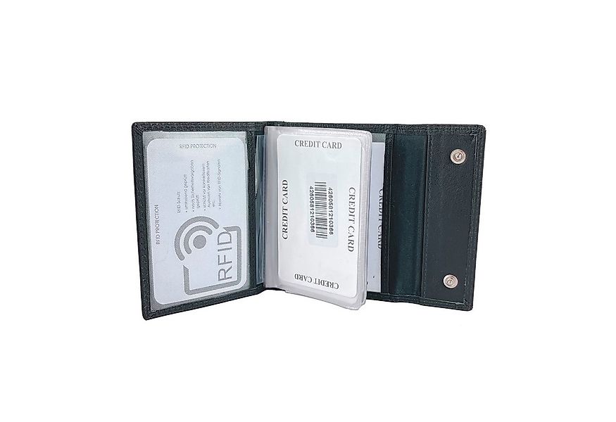 L&B Kartenetui Rindsleder Ausweishülle, RFID-Schutz integriert >2321< Dokum günstig online kaufen