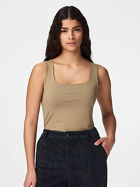 pieces Tanktop "PCLULA SL REVERSIBLE TANKTOP JRS NOOS" Materialmix günstig online kaufen