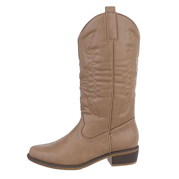 Ital-Design Damen Cowboyboots Western Westernstiefel (85878611) günstig online kaufen