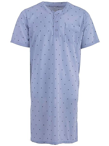 Lucky Nachthemd Nachthemd Kurzarm - Raute günstig online kaufen
