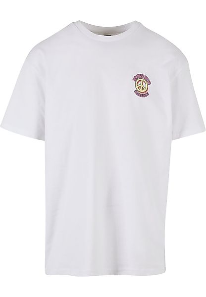 URBAN CLASSICS T-Shirt "Urban Classics Herren Organic Big Peace Tee", (1 tl günstig online kaufen