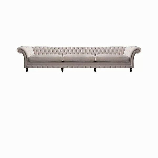 JVmoebel Chesterfield-Sofa Wohnzimmer Einrichtung 2x Sofas Luxus Polstermöb günstig online kaufen