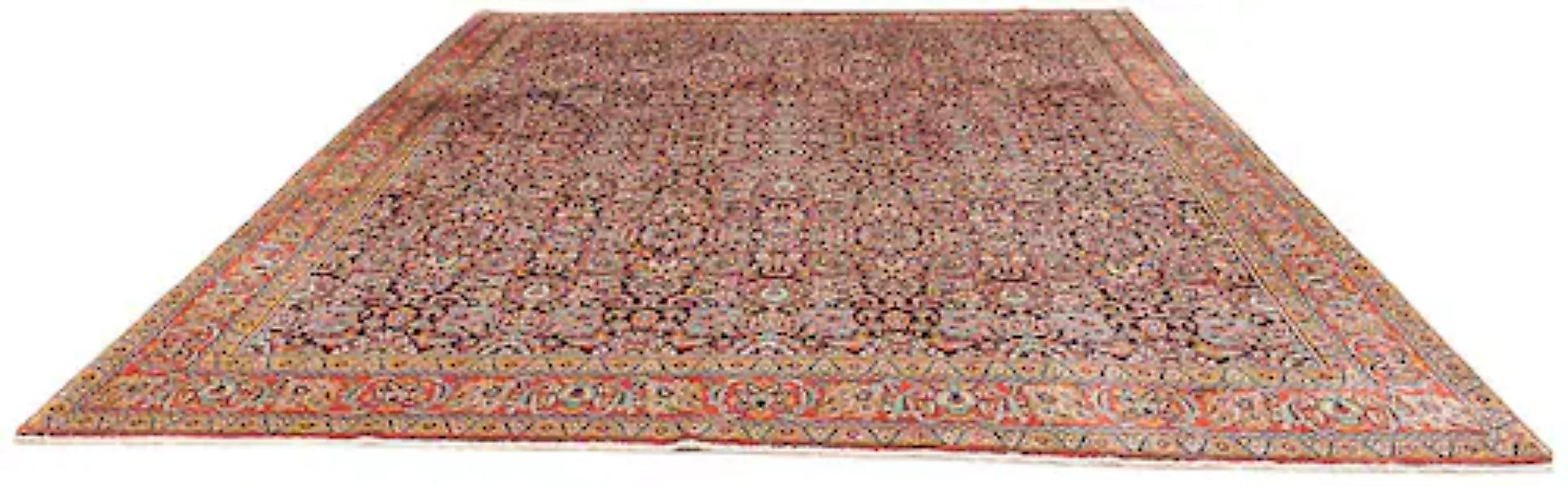 morgenland Wollteppich »Isfahan Medaillon 406 x 300 cm«, rechteckig, Unikat günstig online kaufen
