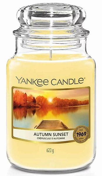 Yankee Candle Duftkerze Autumn Sunset 623 g günstig online kaufen