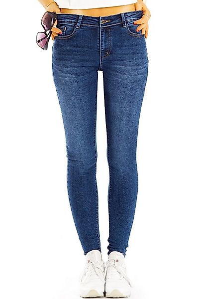 be styled Röhrenjeans Medium Waist Röhrenjeans skinny stretch Hose - Damen günstig online kaufen