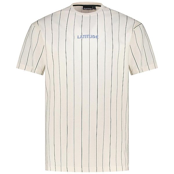 North T-Shirt mit Allover-Muster Farbe cremeweiß Größe: 8XL günstig online kaufen
