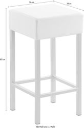 Mayer Sitzmöbel Barhocker myCUBUS (1 St) günstig online kaufen