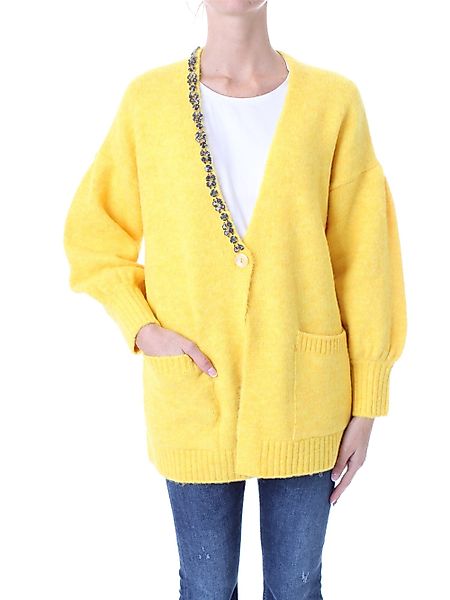 LIU JO Sweatshirt Damen gelb angora lana acrilico günstig online kaufen