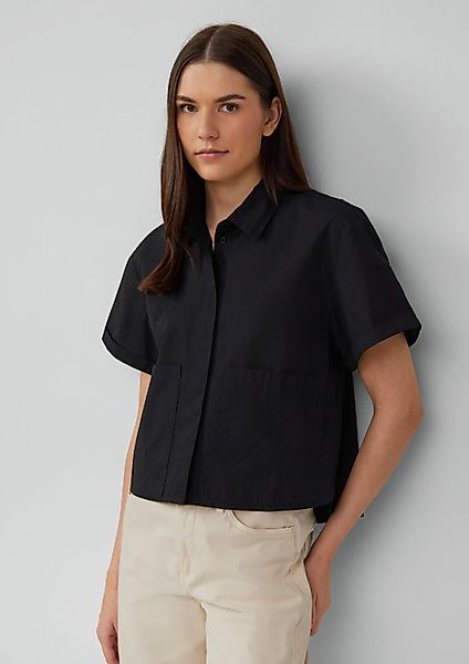 s.Oliver Kurzarmbluse Bluse (1-tlg) günstig online kaufen