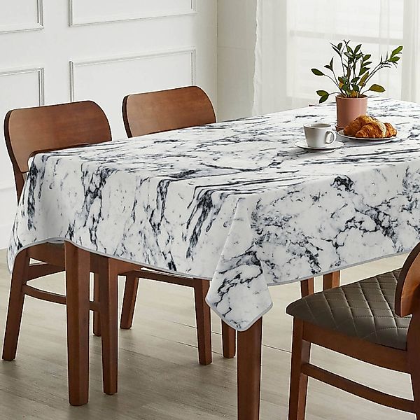 ANRO Tischdecke Stoff Digitalprint Tischtuch EasyClean günstig online kaufen