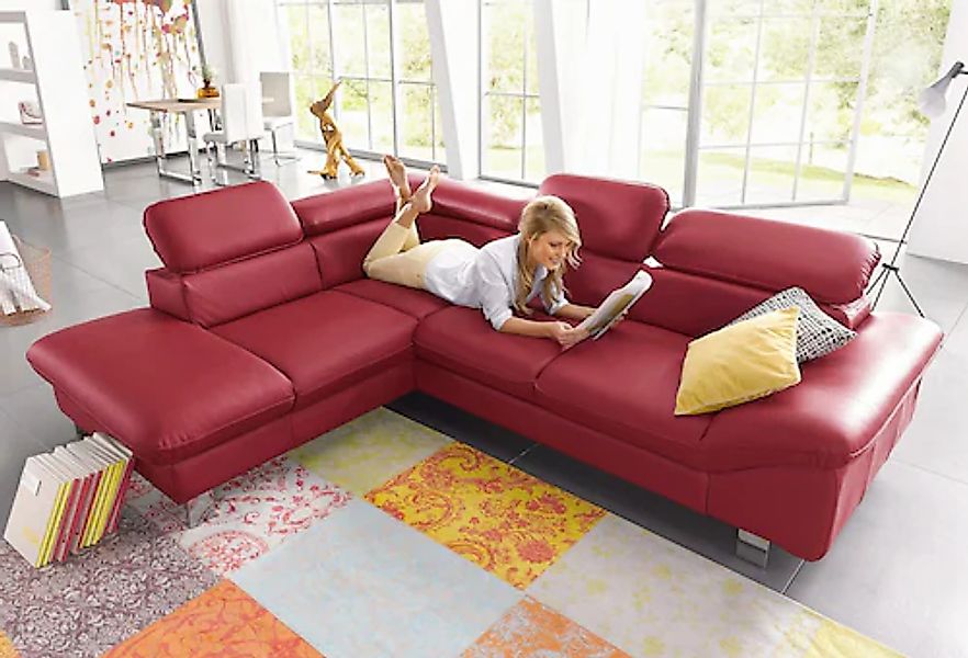 COTTA Polstergarnitur »Driver L-Form«, (Set), Set bestehend aus: Ecksofa mi günstig online kaufen