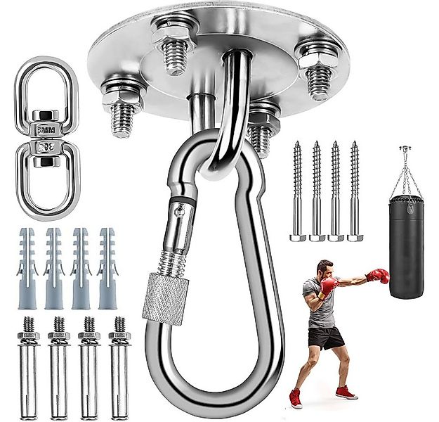 TUWENA Deckenhaken Edelstahl Deckenhaken bis 500kg, Schwerlast Deckenhaken günstig online kaufen