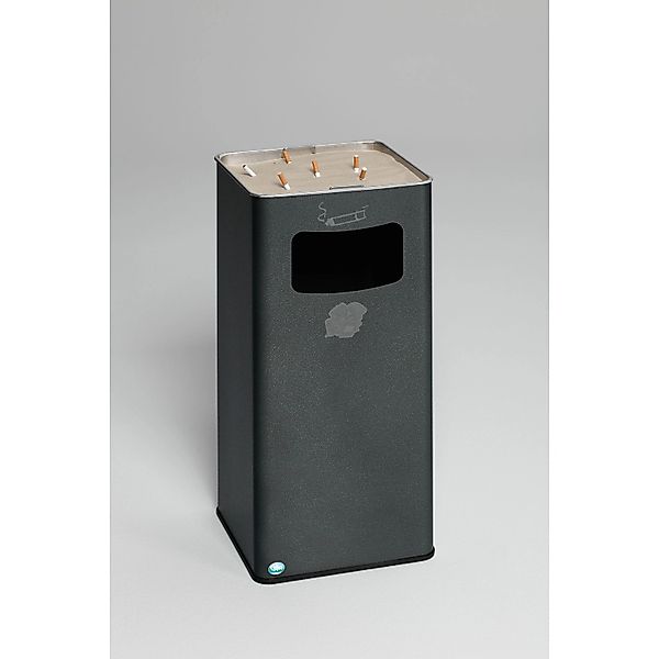 PROREGAL Klassischer Kombiascher Eckig HxBxT 70,5 x 33 x 33 cm Verzinkter S günstig online kaufen