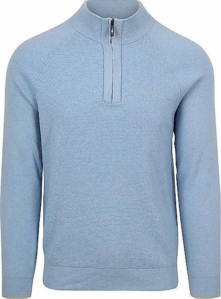 NZA Half Zip Pullover Ralph Hellblau - Größe 3XL günstig online kaufen