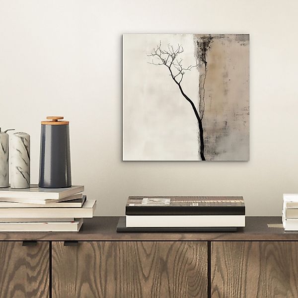 MuchoWow Metallbild Wabi sabi - Pflanze günstig online kaufen